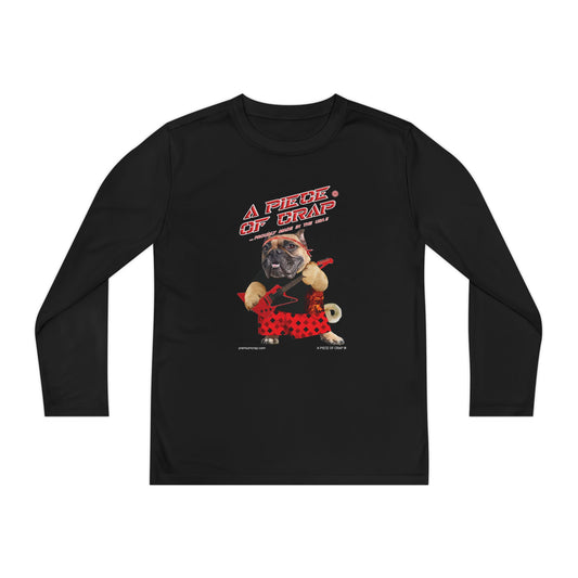 A Piece Of Crap II Youth Long Sleeve Competitor Tee