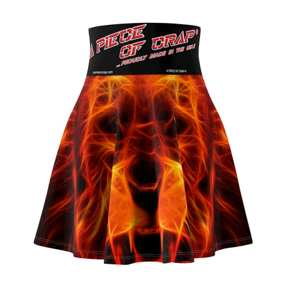 A Piece Of Crap Women's Skater Skirt