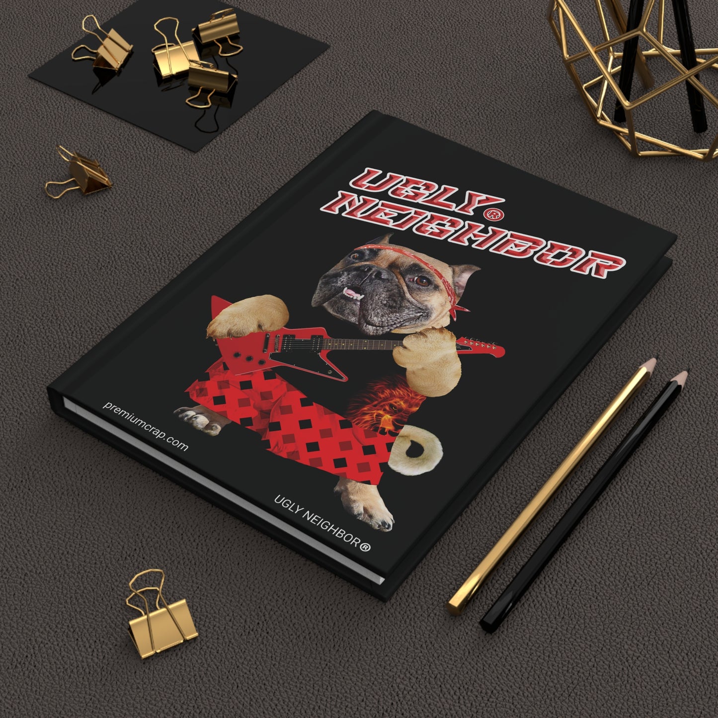 Ugly Neighbor II Hardcover Journal Matte
