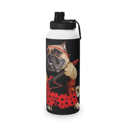 Premium Crap III Stainless Steel Water Bottle, Sports Lid
