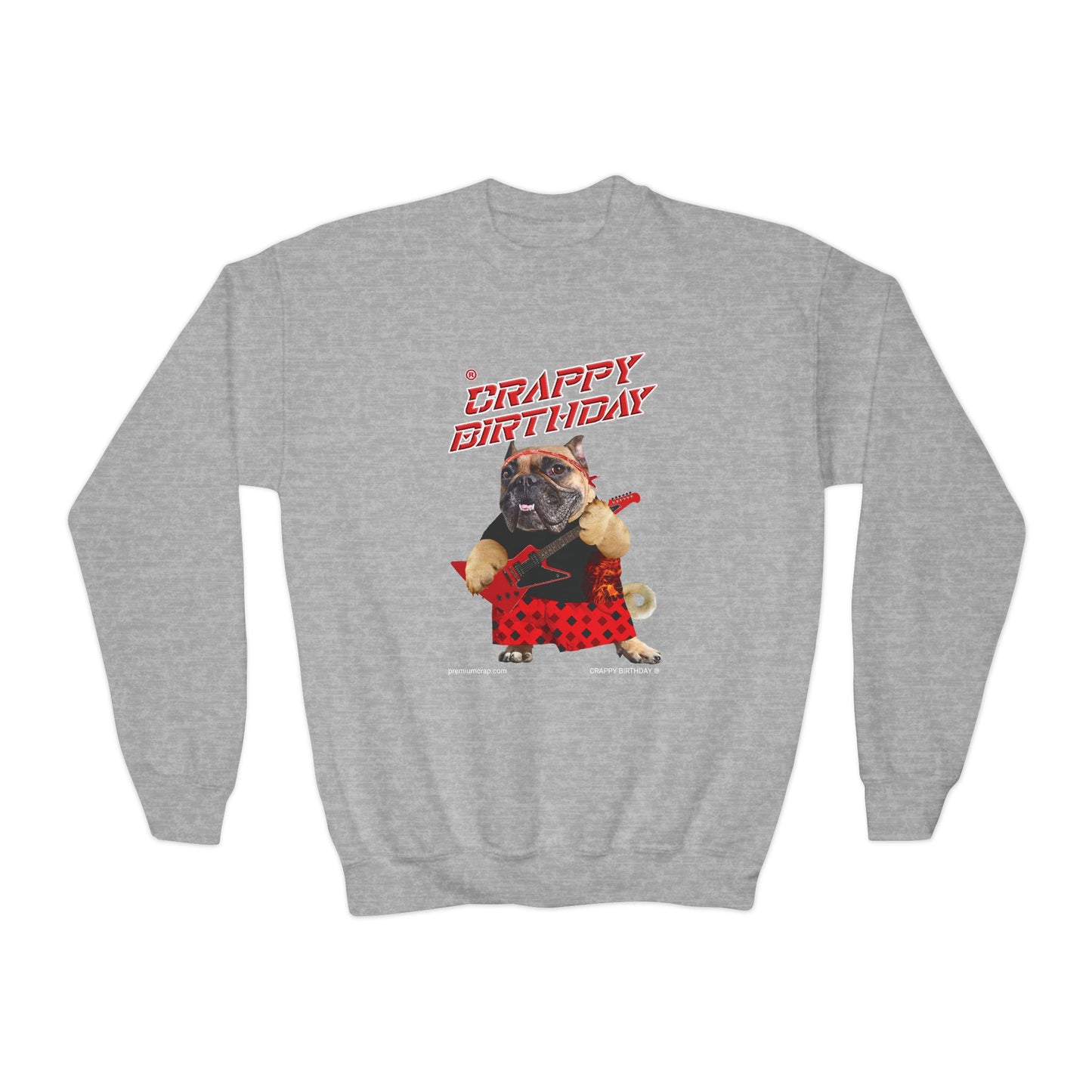 Crappy Birthday II Youth Crewneck Sweatshirt