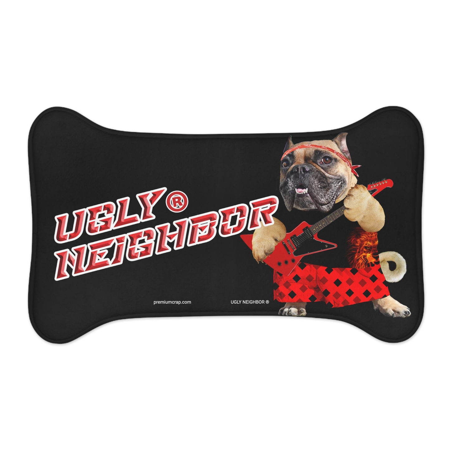 Ugly Neighbor II Pet Feeding Mat