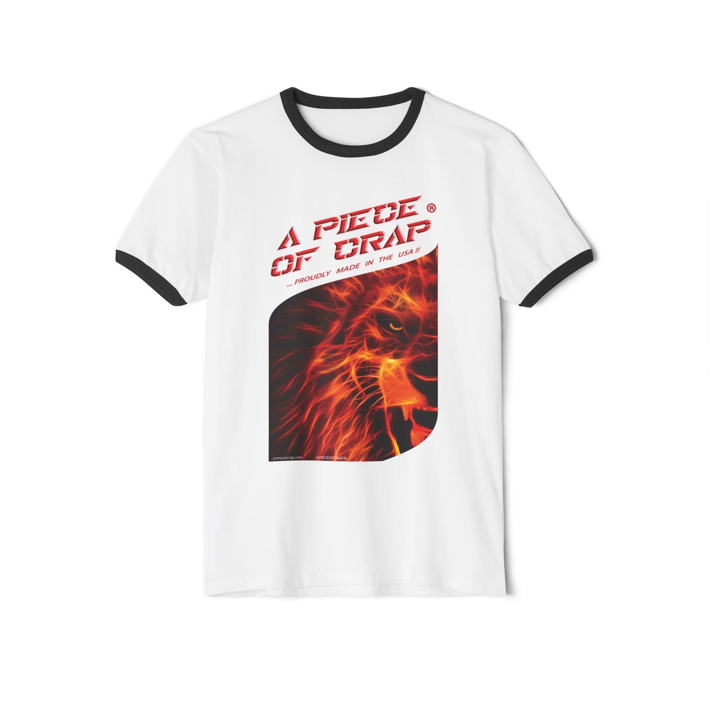 A Piece of Crap Cotton Ringer T-Shirt