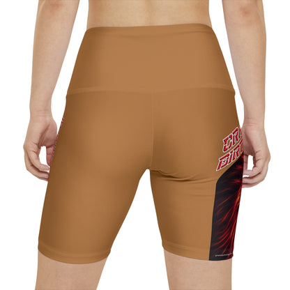 Crappy Birthday WorkoutWit Shorts - Light Brown