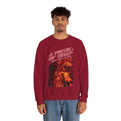 A Piece of Crap Men's Heavy Blend Crewneck Sweatshirt