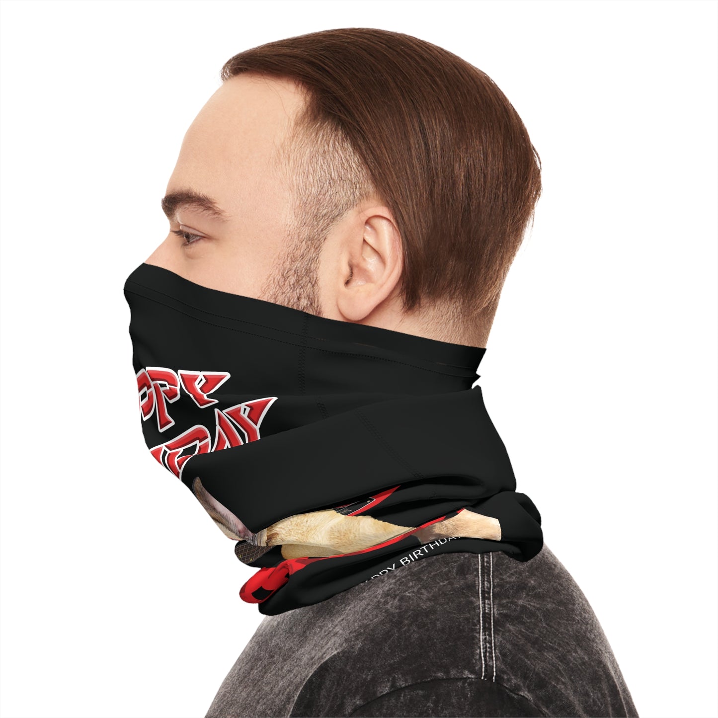 Crappy Birthday II Lightweight Neck Gaiter