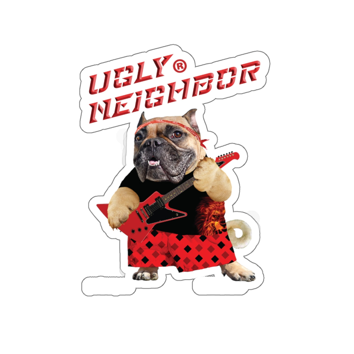 Ugly Neighbor II Kiss-Cut Stickers