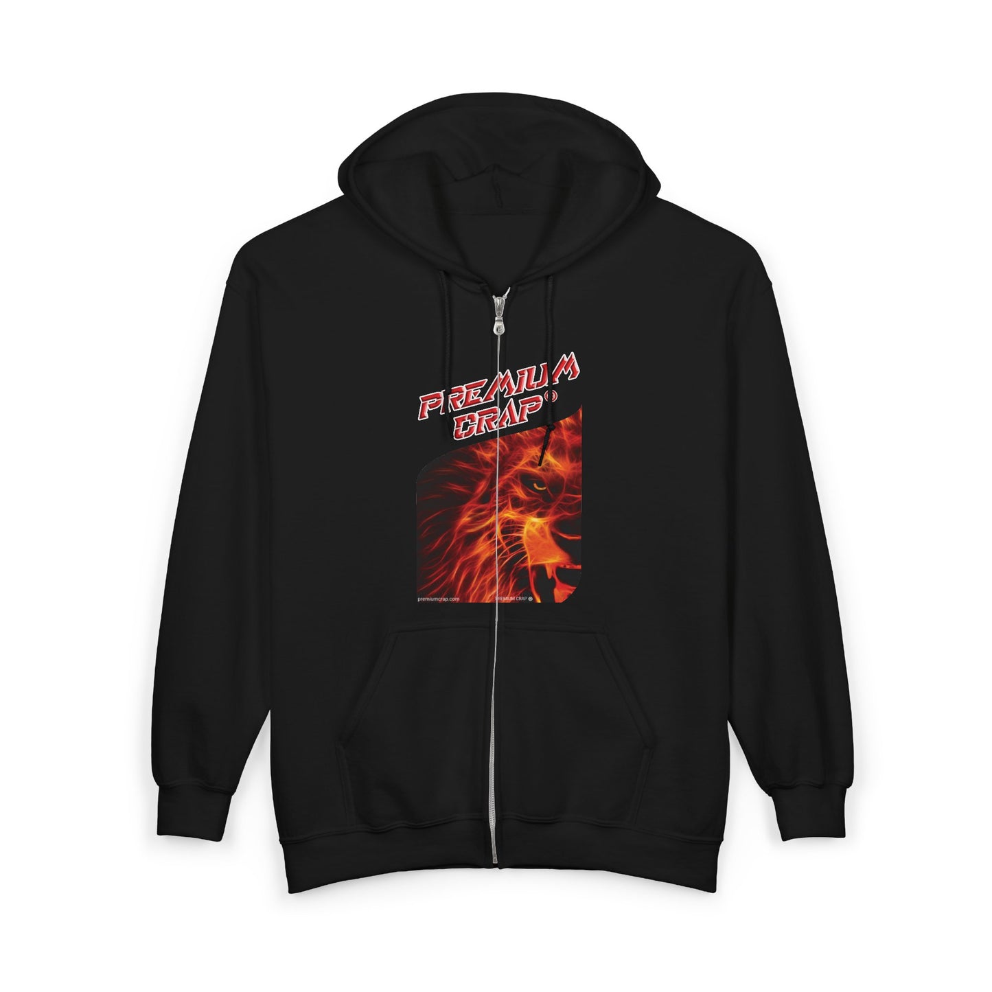 Premium Crap Heavy Blend Full Zip Hooded Sweatshirt