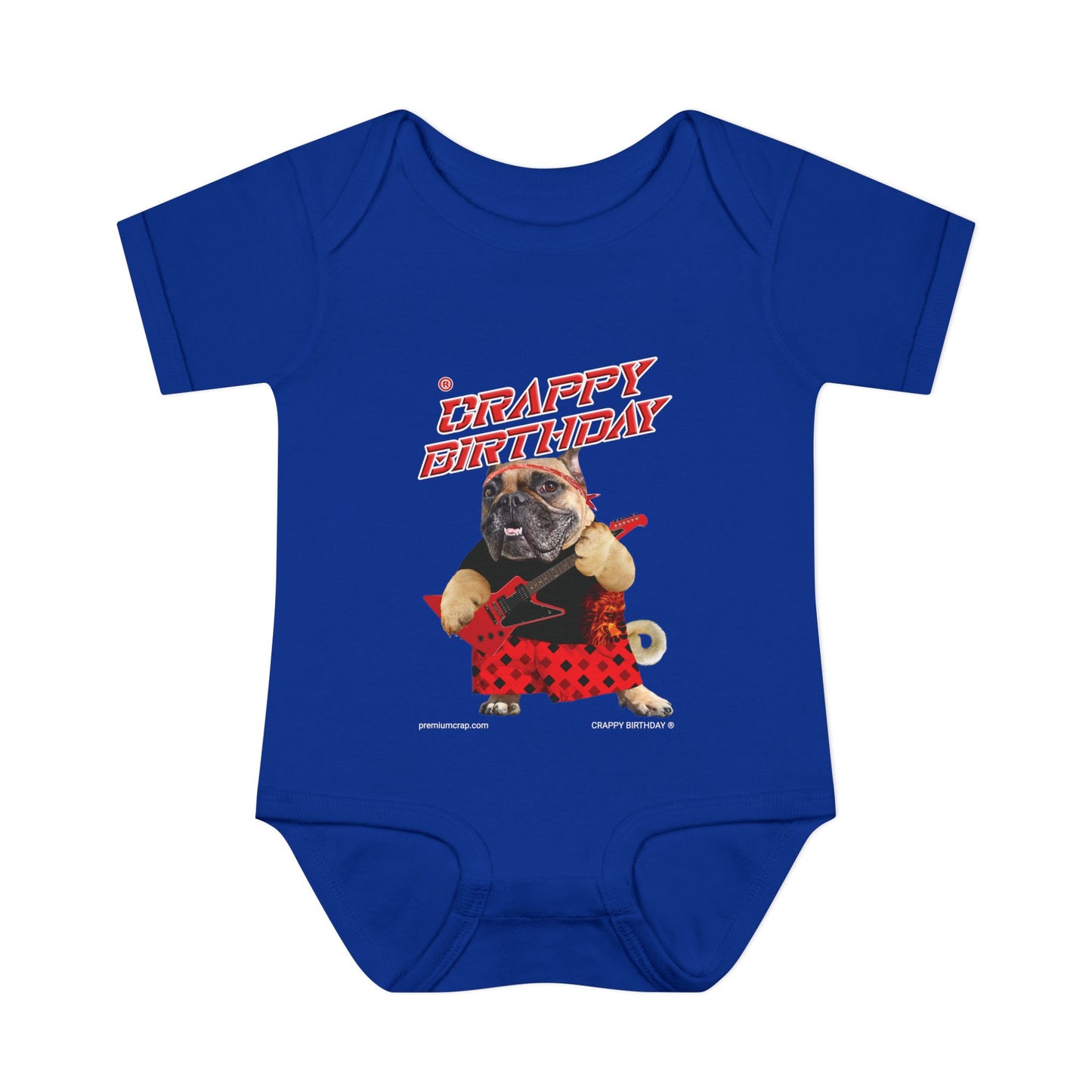 Crappy Birthday II Infant Baby Rib Bodysuit