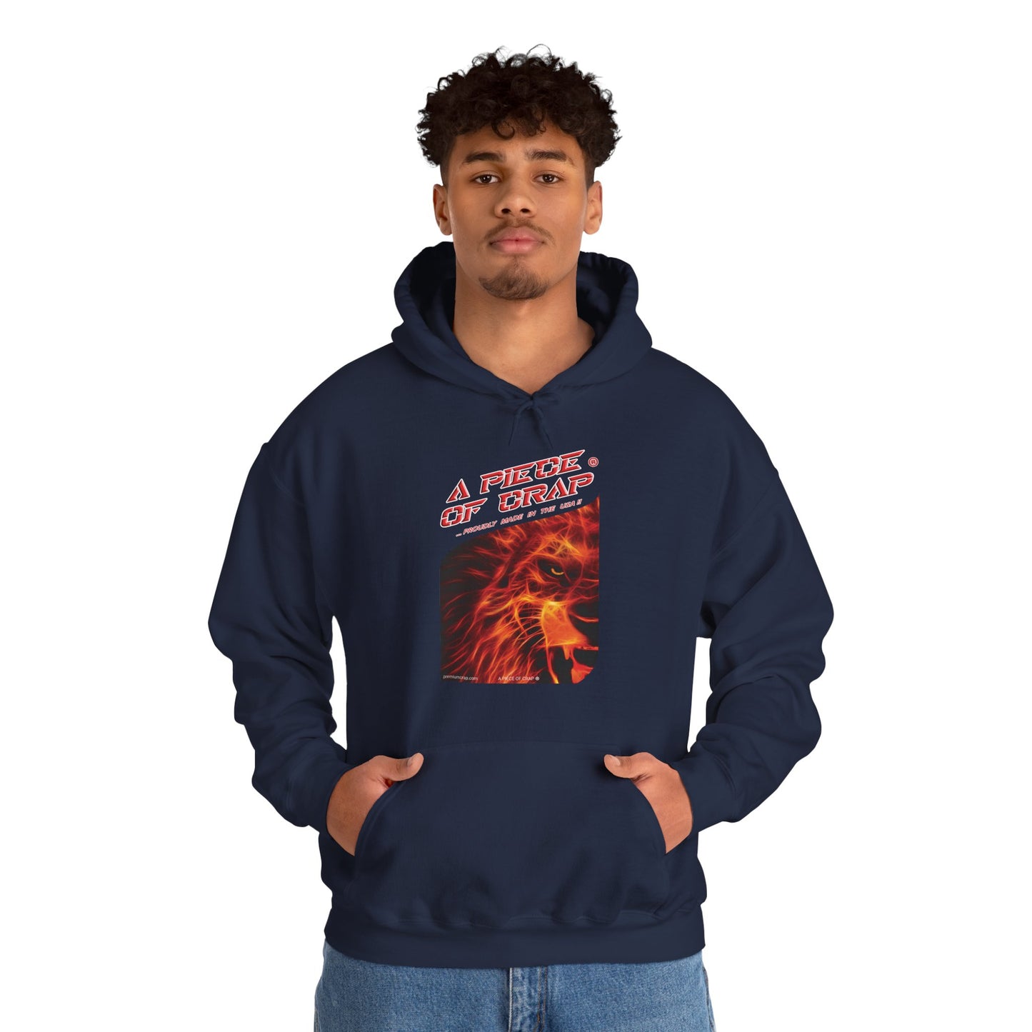 A Piece Of Crap Men's Heavy Blend Hooded Sweatshirt