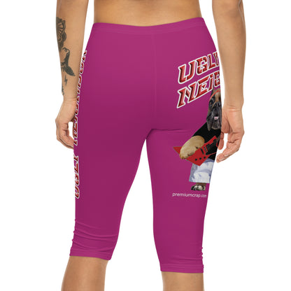 Ugly Neighbor Capri-Cious Leggings - Pink