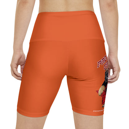 Premium Crap II Women's Workout Shorts  - Orange