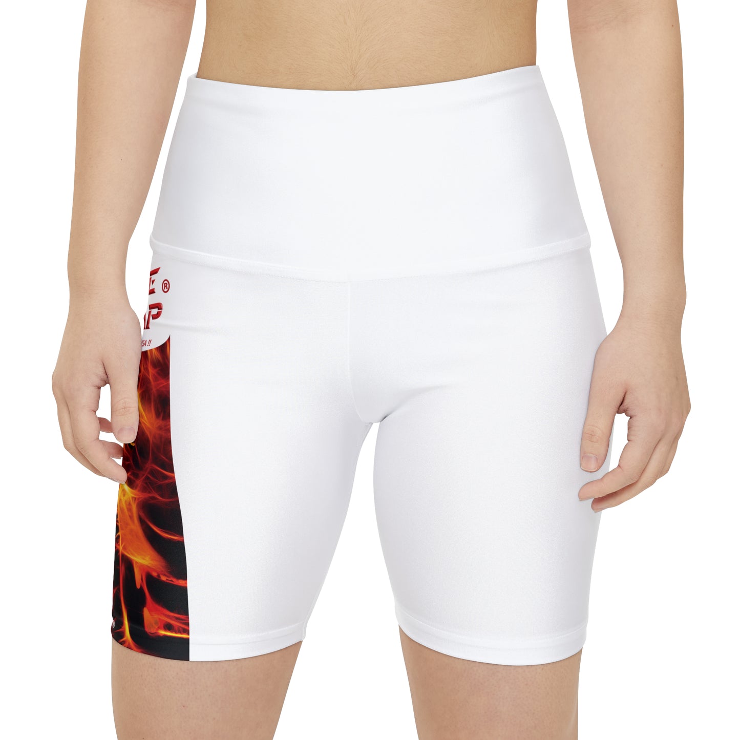 A Piece Of Crap WorkoutWit Shorts - White