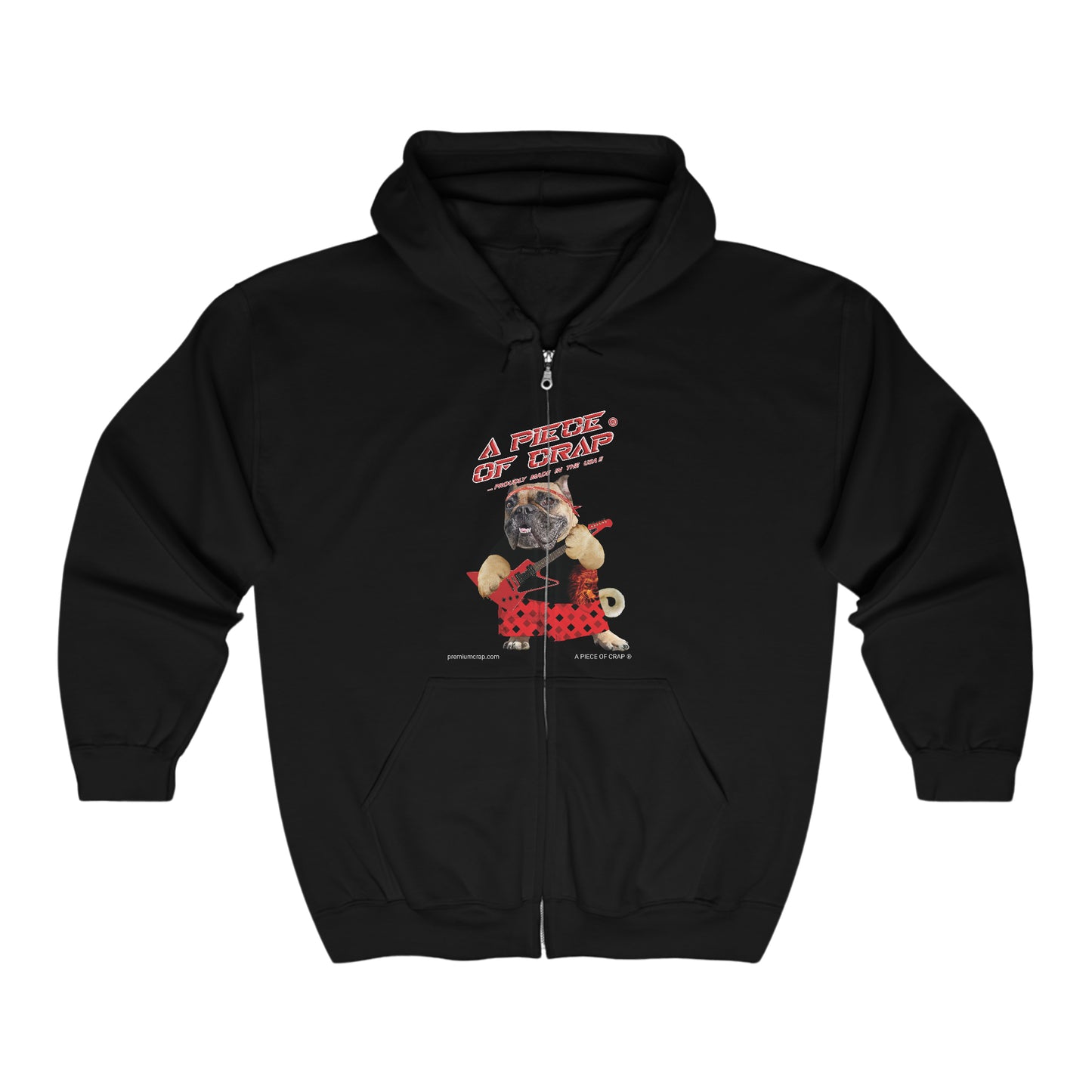 A Piece Of Crap II Heavy Blend Full Zip Hooded Sweatshirt