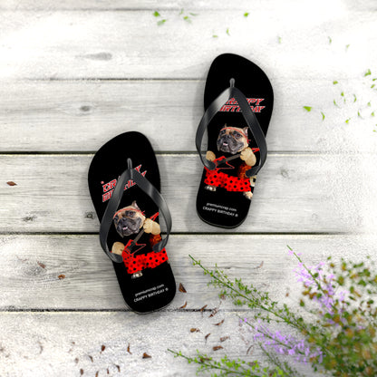 Crappy Birthday II Flip Flops