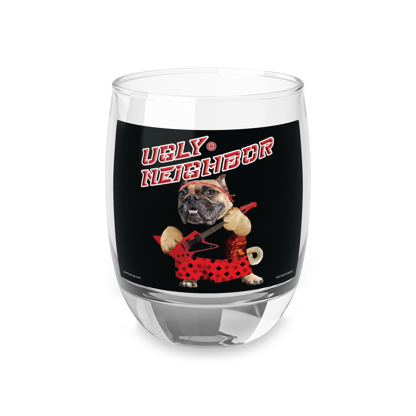 Ugly Neighbor II Whiskey Glass