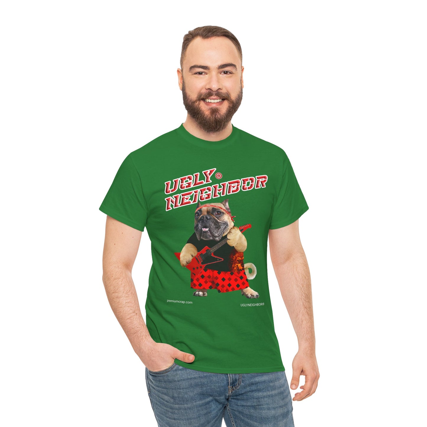 Ugly Neighbor II Men's Heavy Cotton Tee