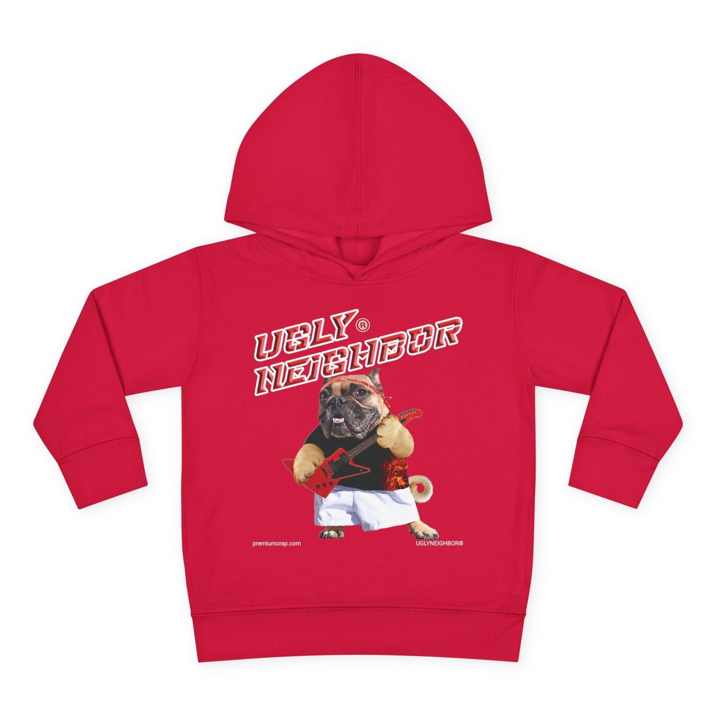 Ugly Neighbor Toddler Pullover Fleece Hoodie