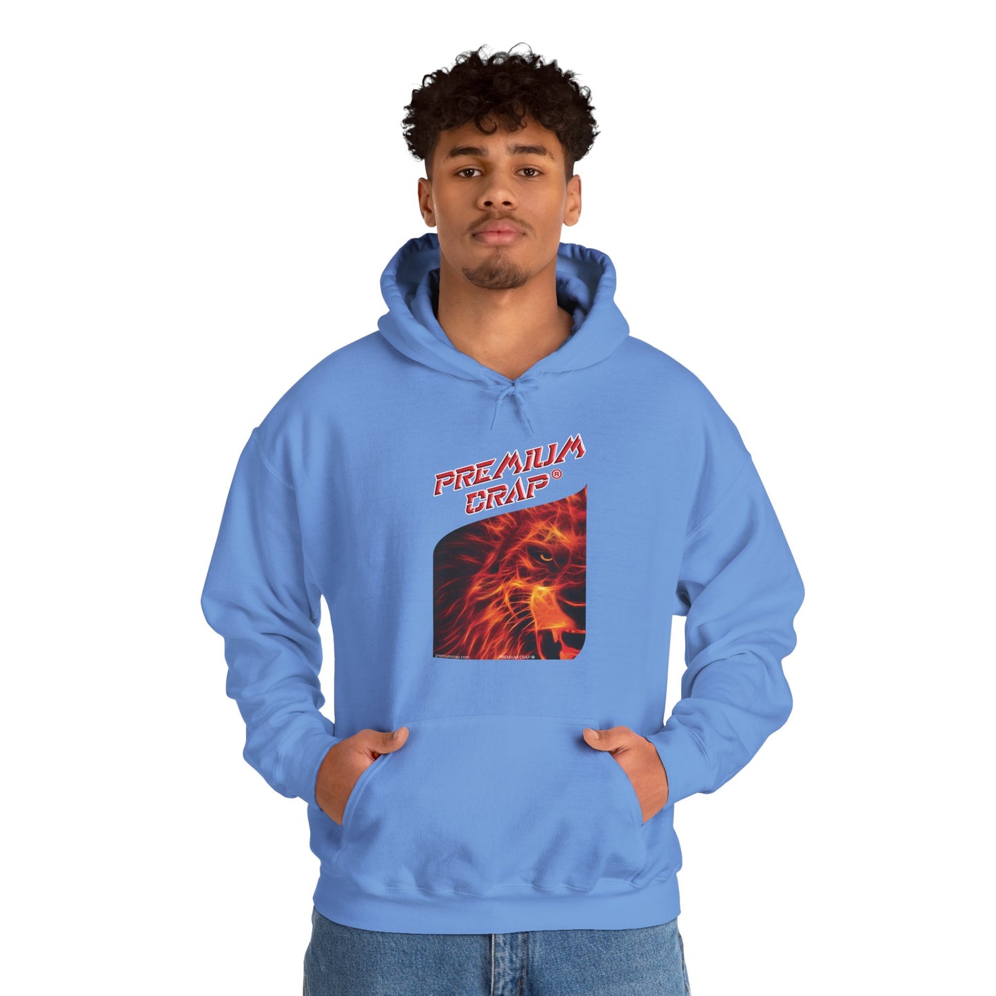 Premium Crap Men's Heavy Blend Hooded Sweatshirt