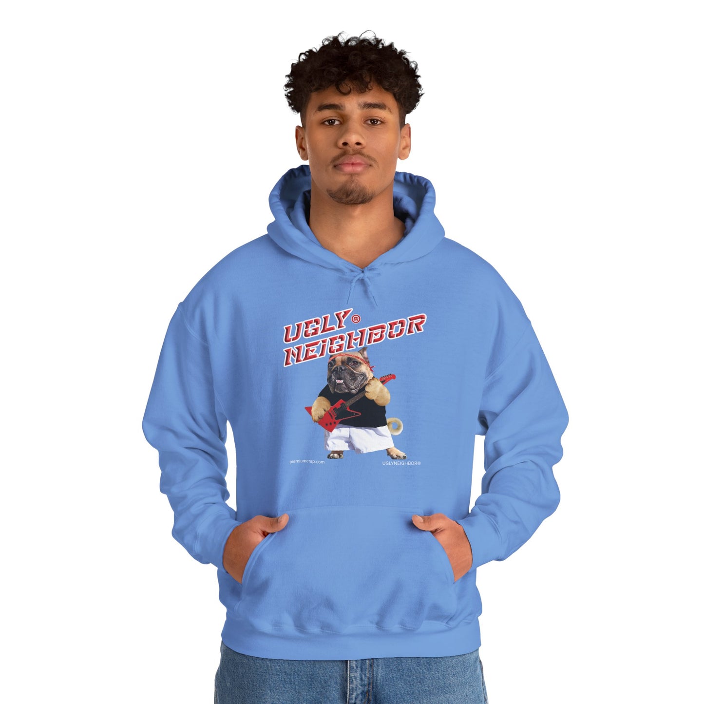 Ugly Neighbor Men's Heavy Blend Hooded Sweatshirt