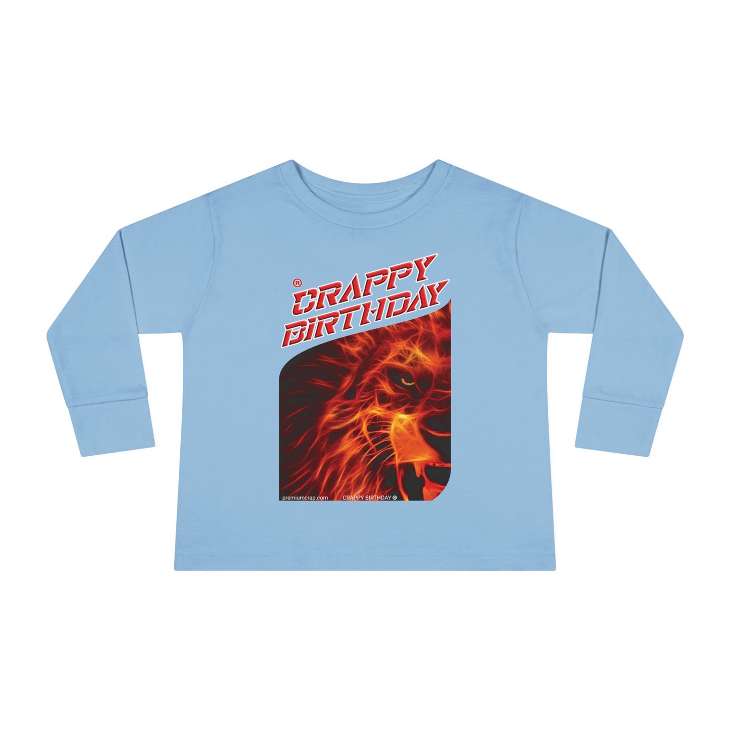 Crappy Birthday Toddler Long Sleeve Tee