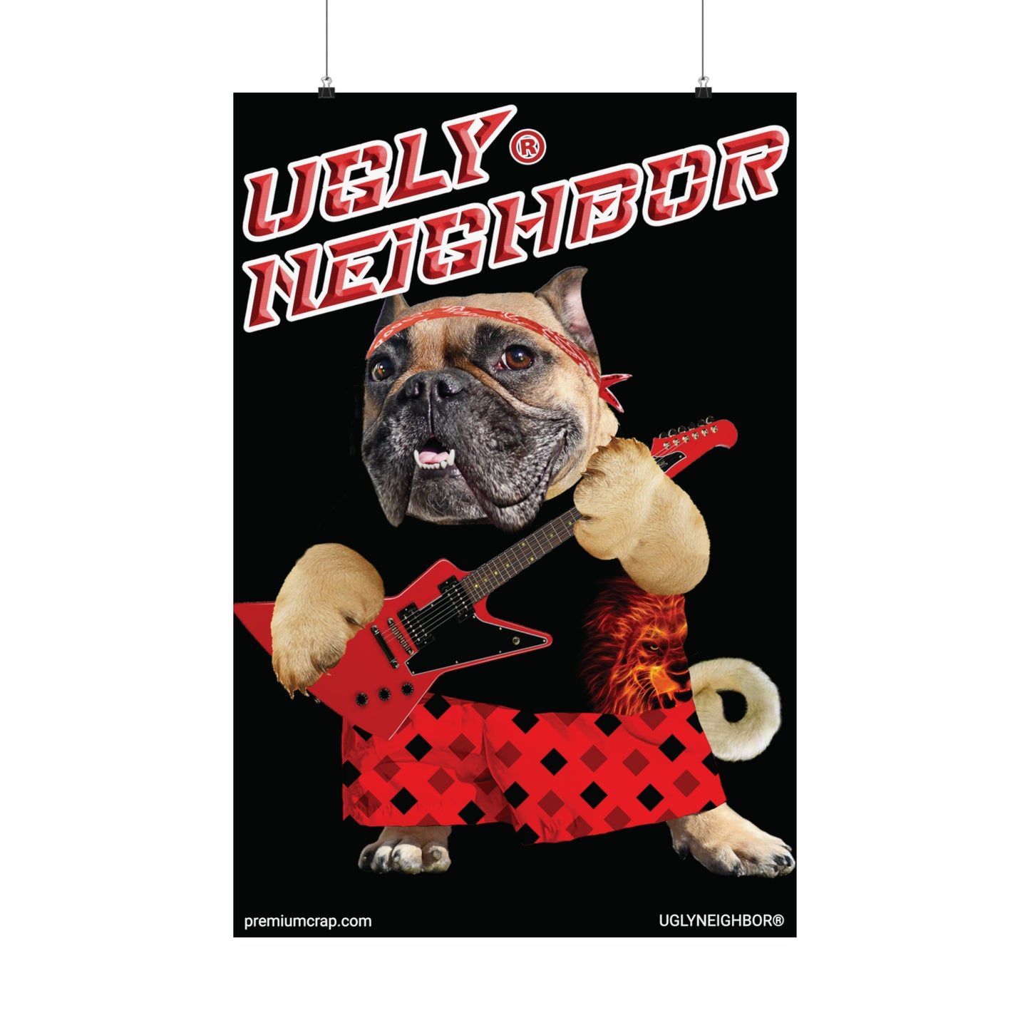 Ugly Neighbor II Matte Vertical Posters