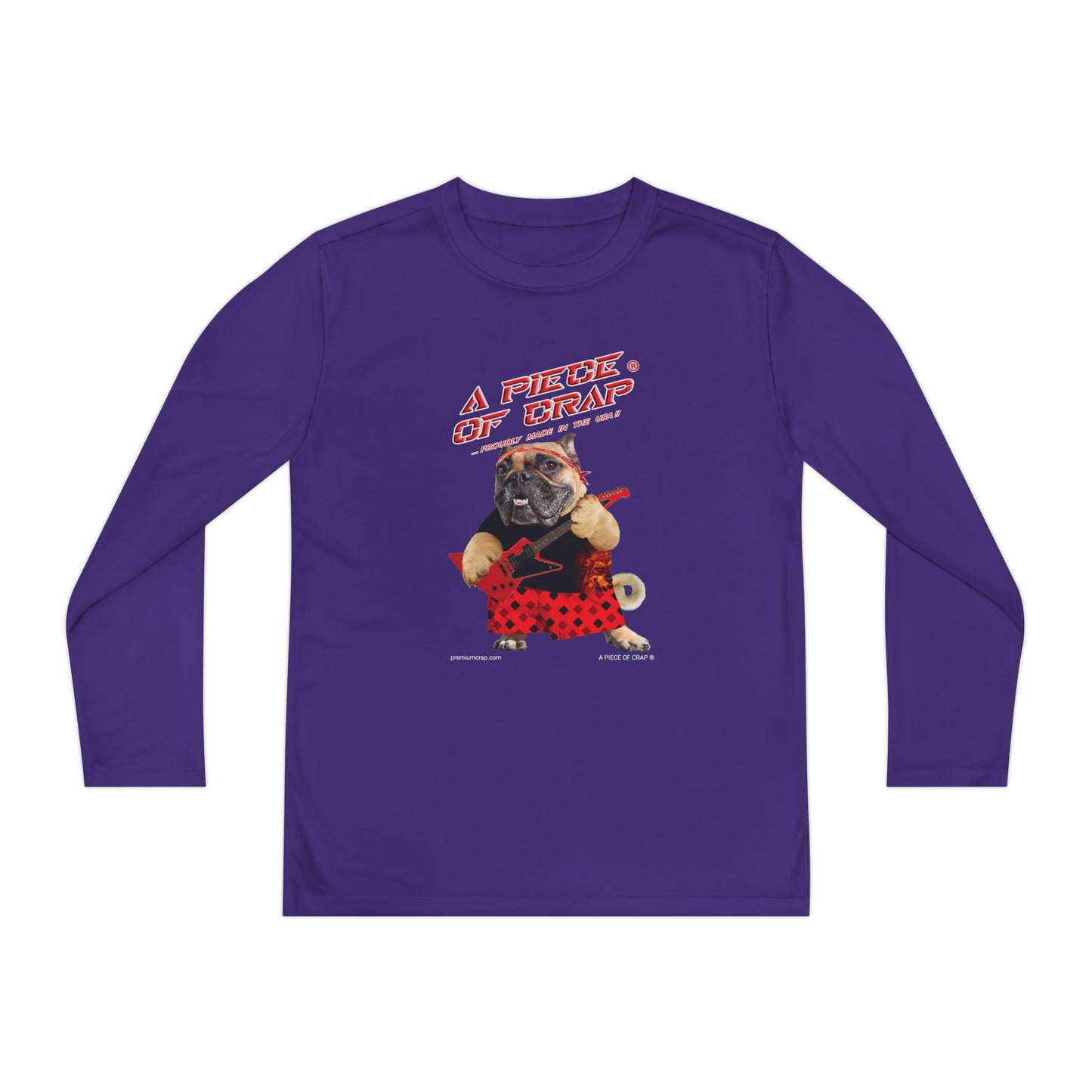 A Piece Of Crap II Youth Long Sleeve Competitor Tee