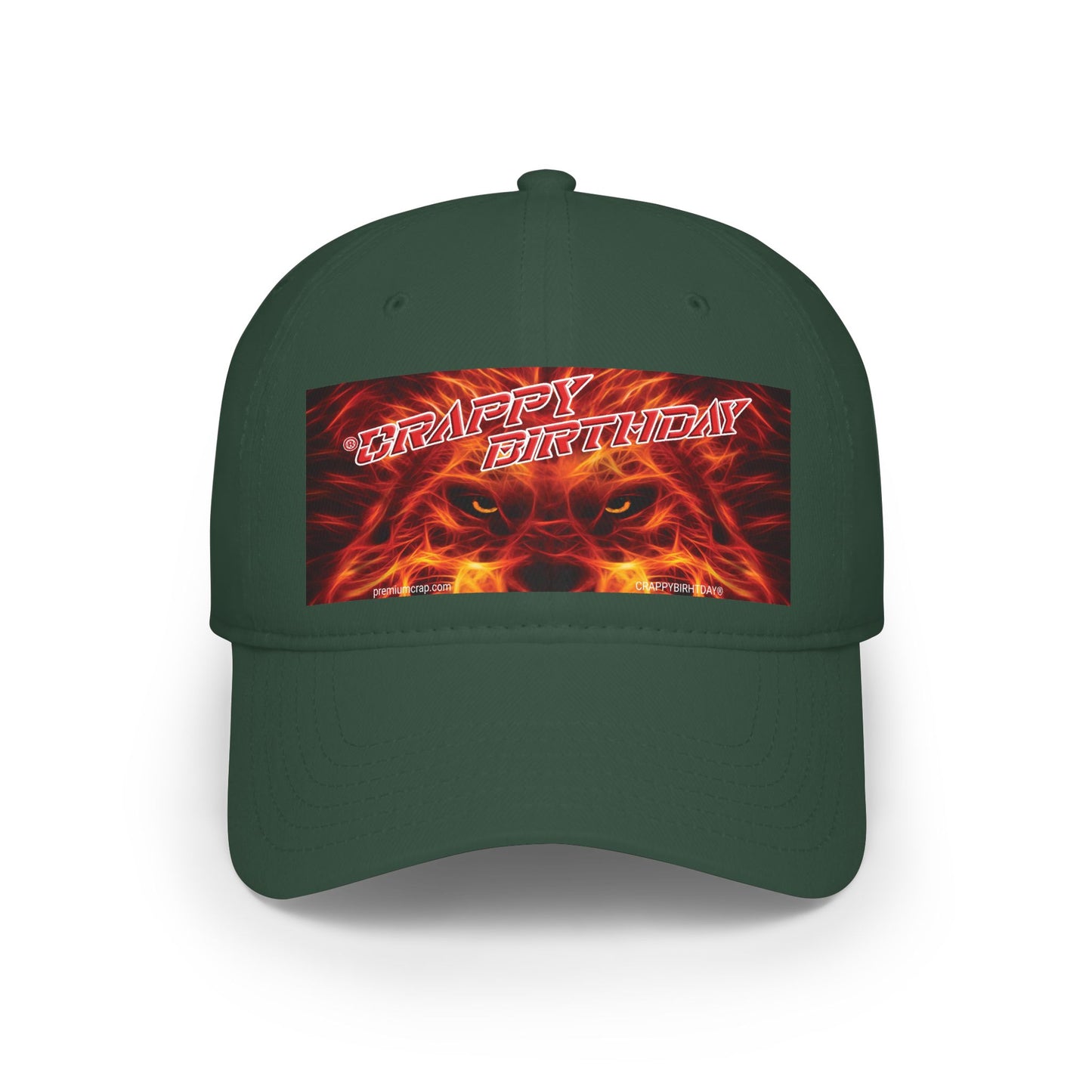 Crappy Birthday Low Profile Baseball Cap