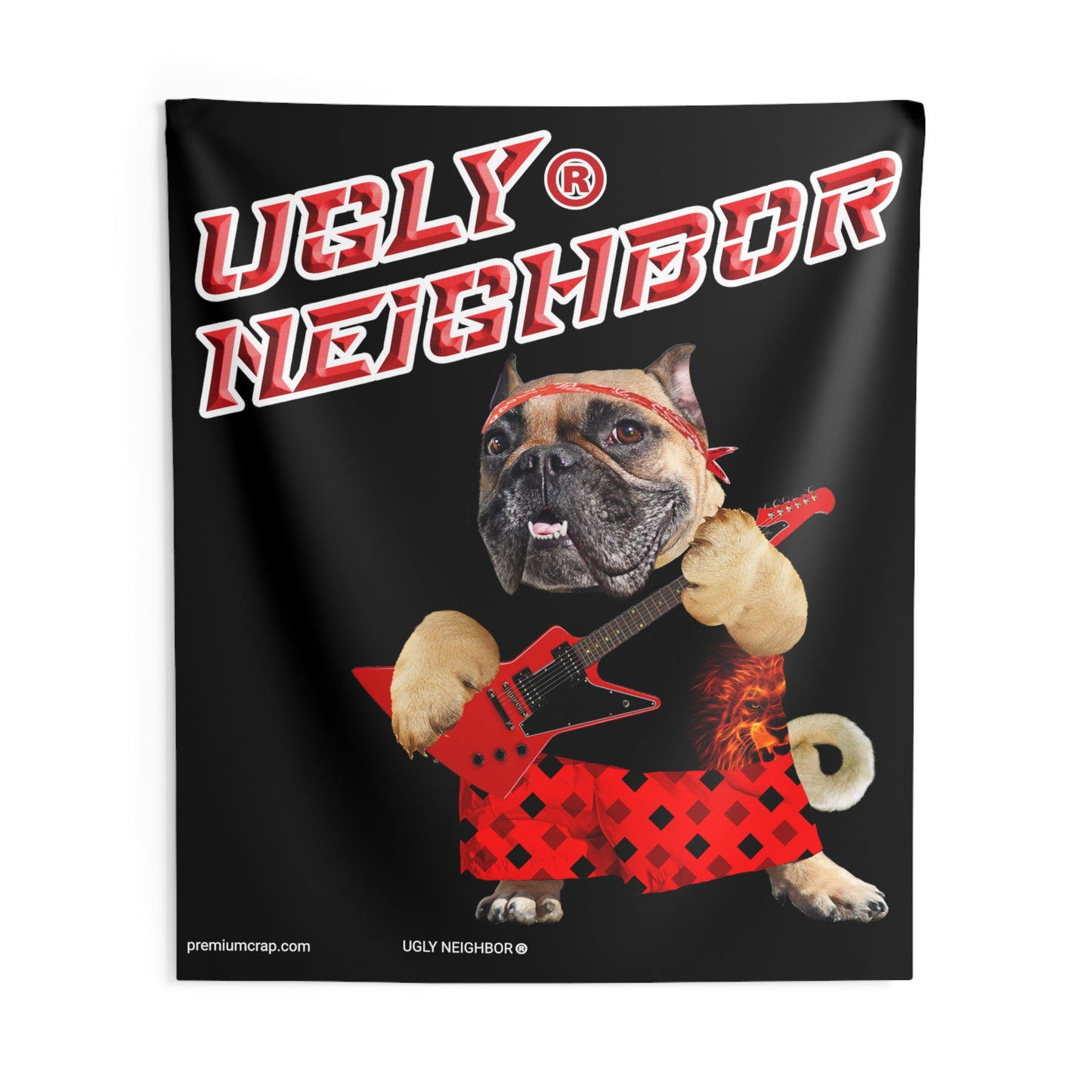 Ugly Neighbor II Indoor Wall Tapestries