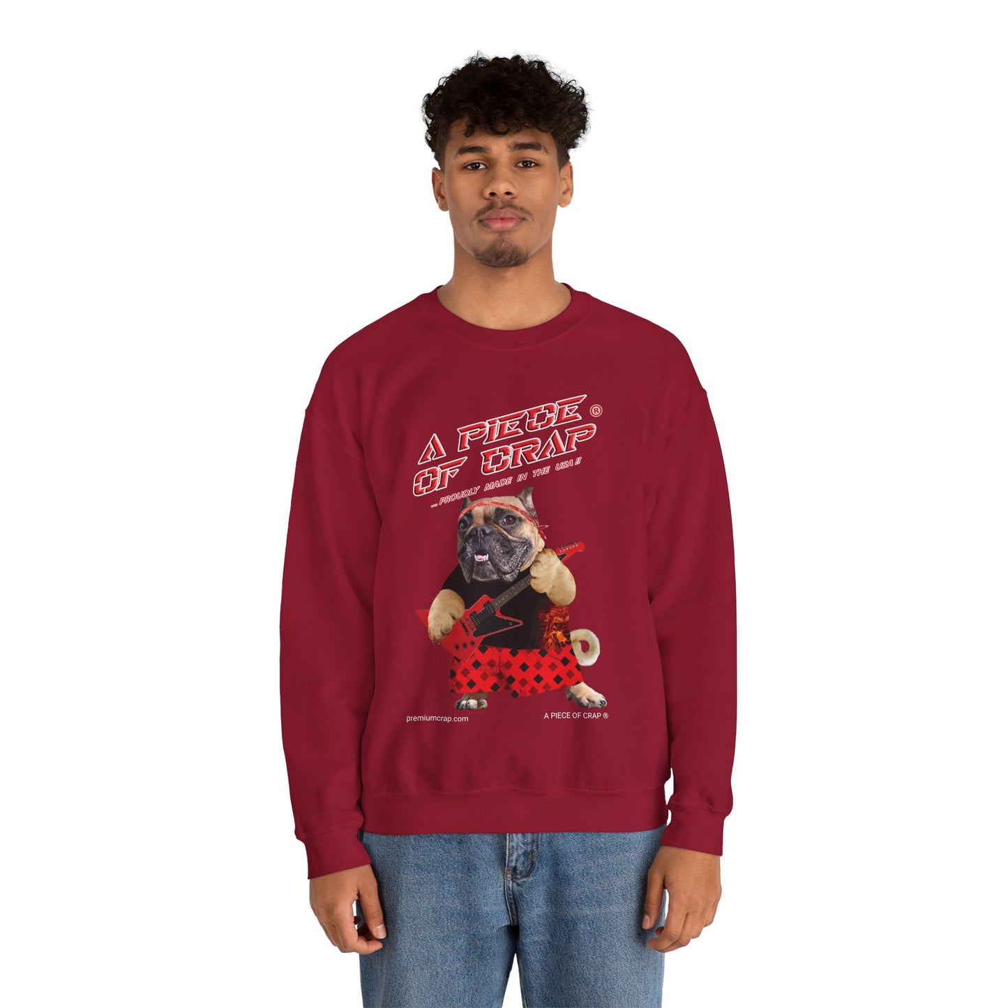 A Piece of Crap II Men's Heavy Blend Crewneck Sweatshirt