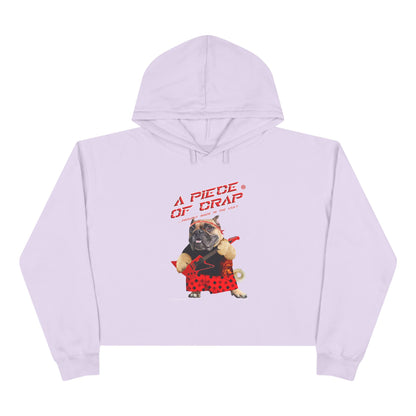 A Piece of Crap Cropped Hoodie
