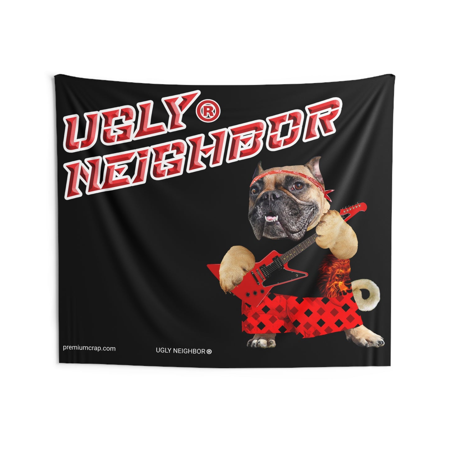 Ugly Neighbor II Indoor Wall Tapestries