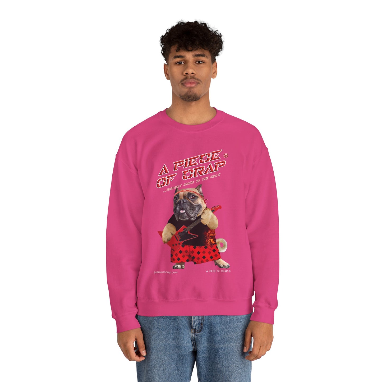 A Piece of Crap II Men's Heavy Blend Crewneck Sweatshirt