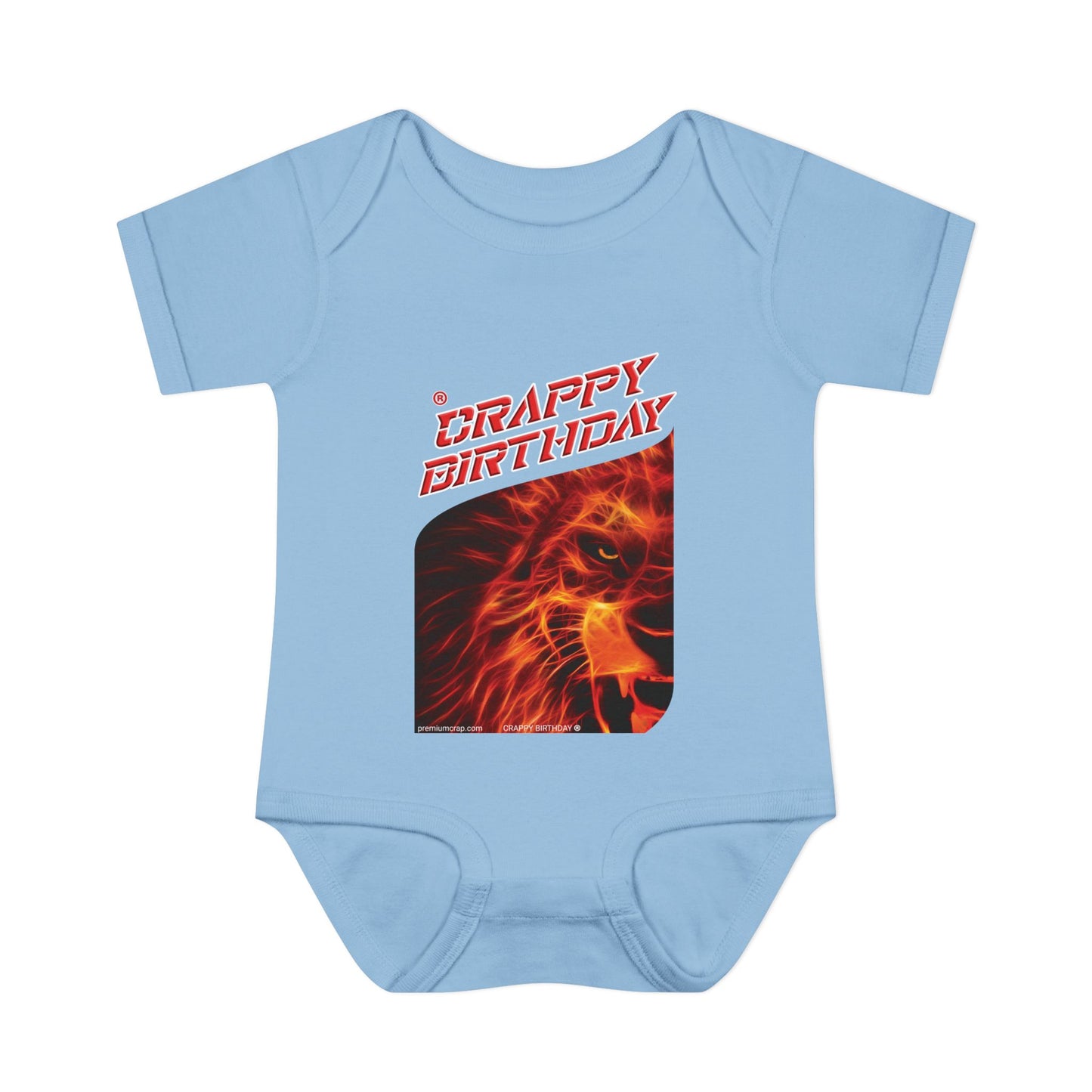 Crappy Birthday Infant Baby Rib Bodysuit