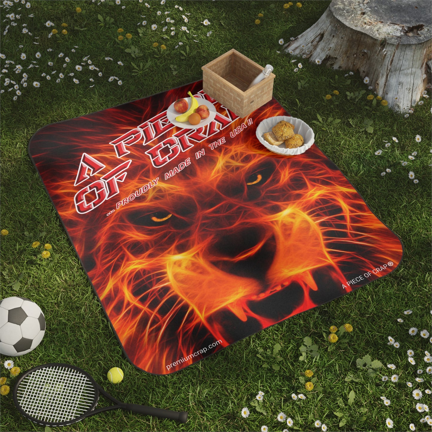 A Piece Of Crap Picnic Blanket