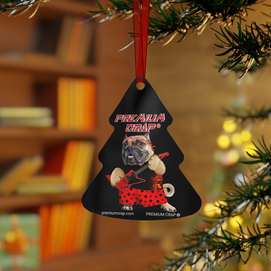 Premium Crap II Christmas Metal Ornaments