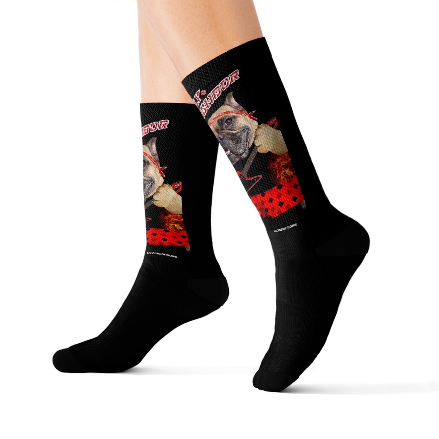 Ugly Neighbor II Sublimation Socks