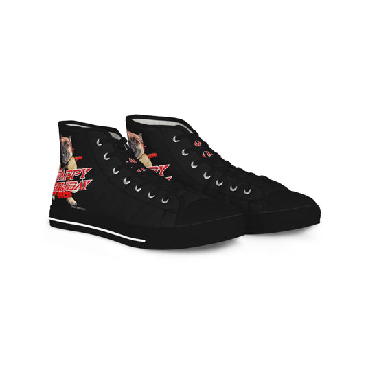 Crappy Birthday II Men's High Top Sneakers