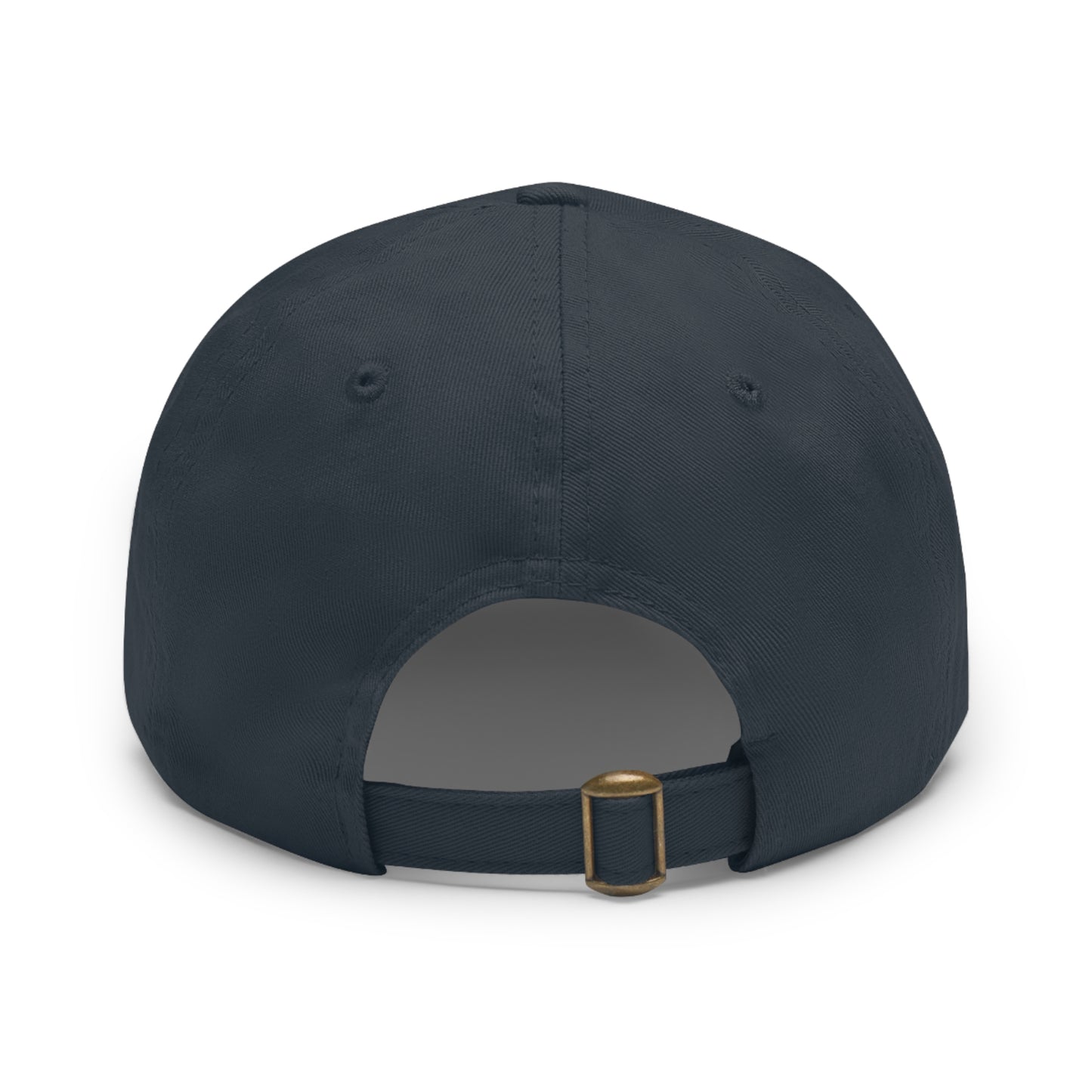 Crappy Birthday II Dad Hat with Leather Patch (Rectangle)