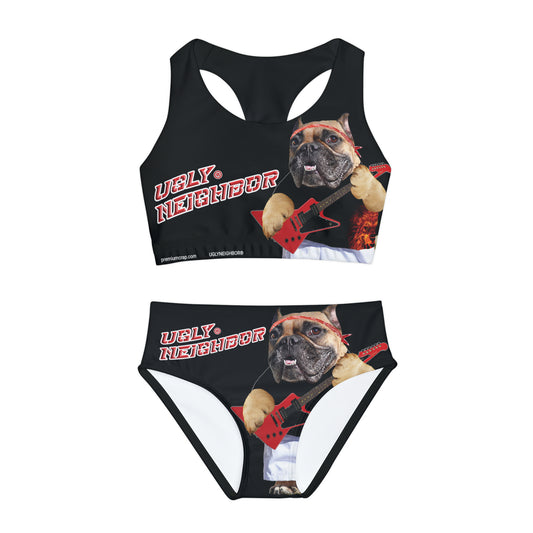 Ugly Neighbor Lassie Two Piece Swimsuit