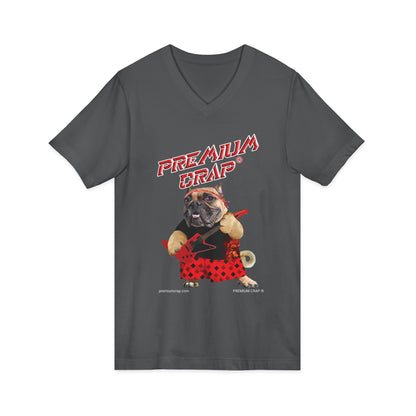 Premium Crap II Jersey Short Sleeve V-Neck Tee