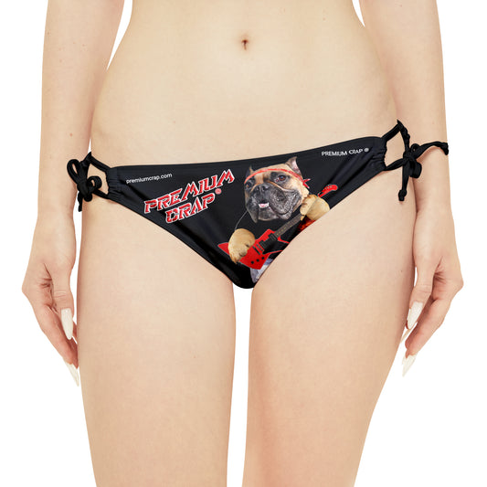 Premium Crap Loop Tie Side Bikini Bottom