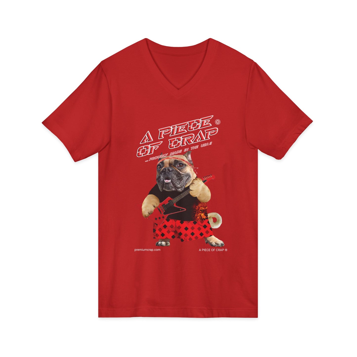 A Piece of Crap II Jersey Short Sleeve V-Neck Tee