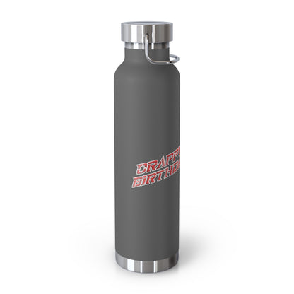 Crappy Birthday II Stainless Steel Water Bottle, Standard Lid