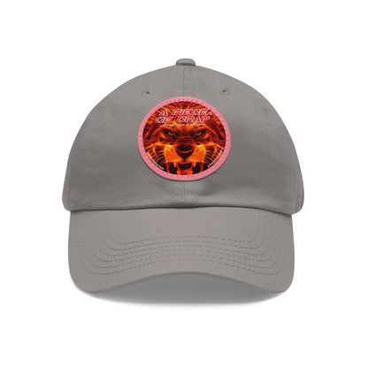 A Piece Of Crap Dad Hat - Round Leather Patch