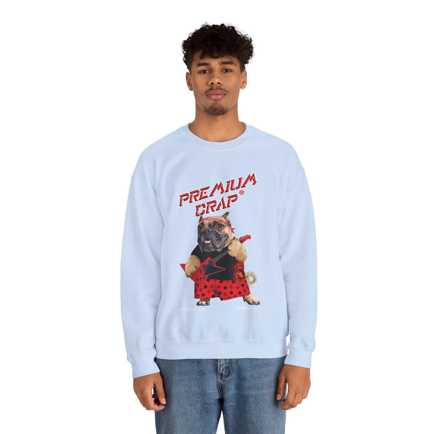 Premium Crap III Men's Heavy Blend Crewneck Sweatshirt