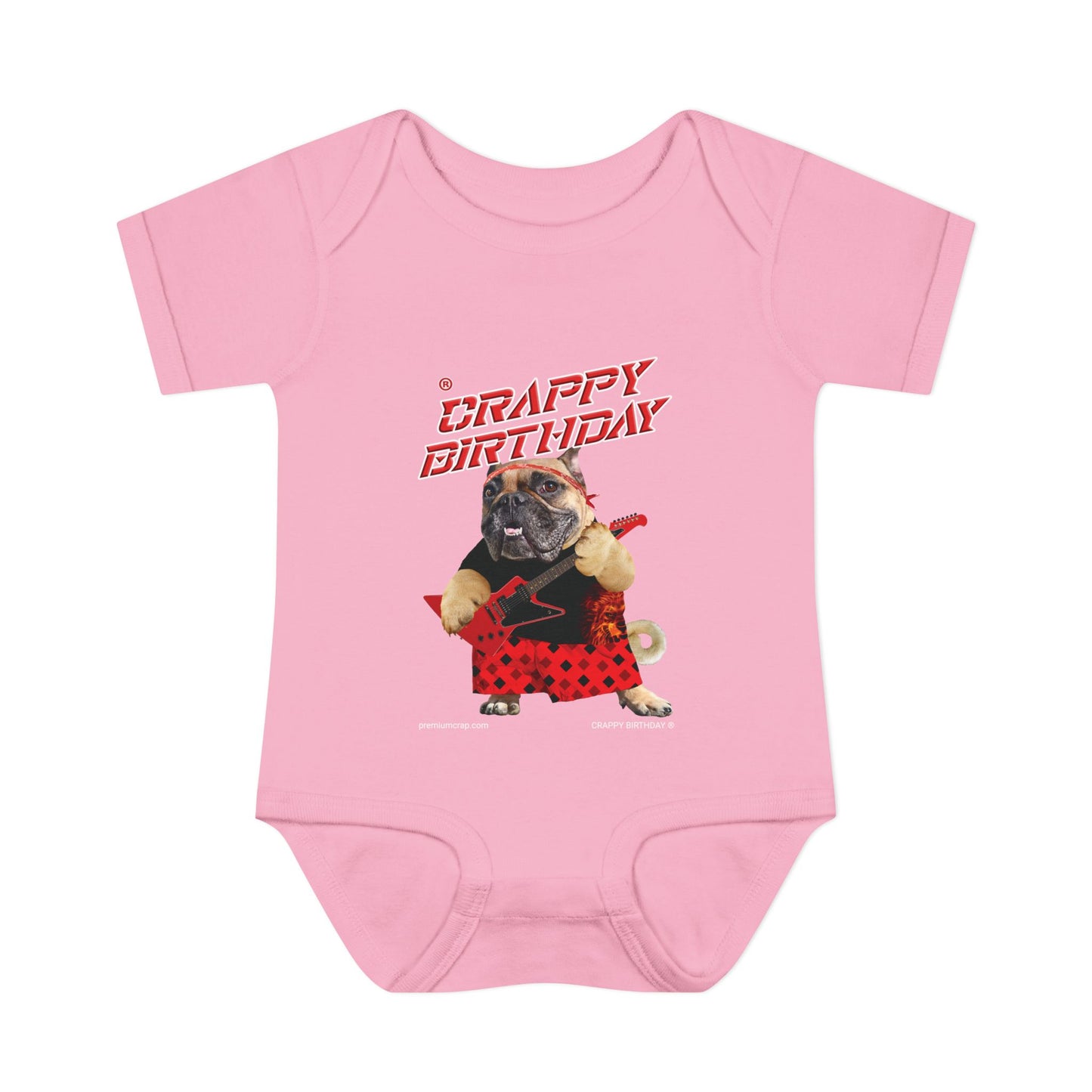 Crappy Birthday II Infant Baby Rib Bodysuit