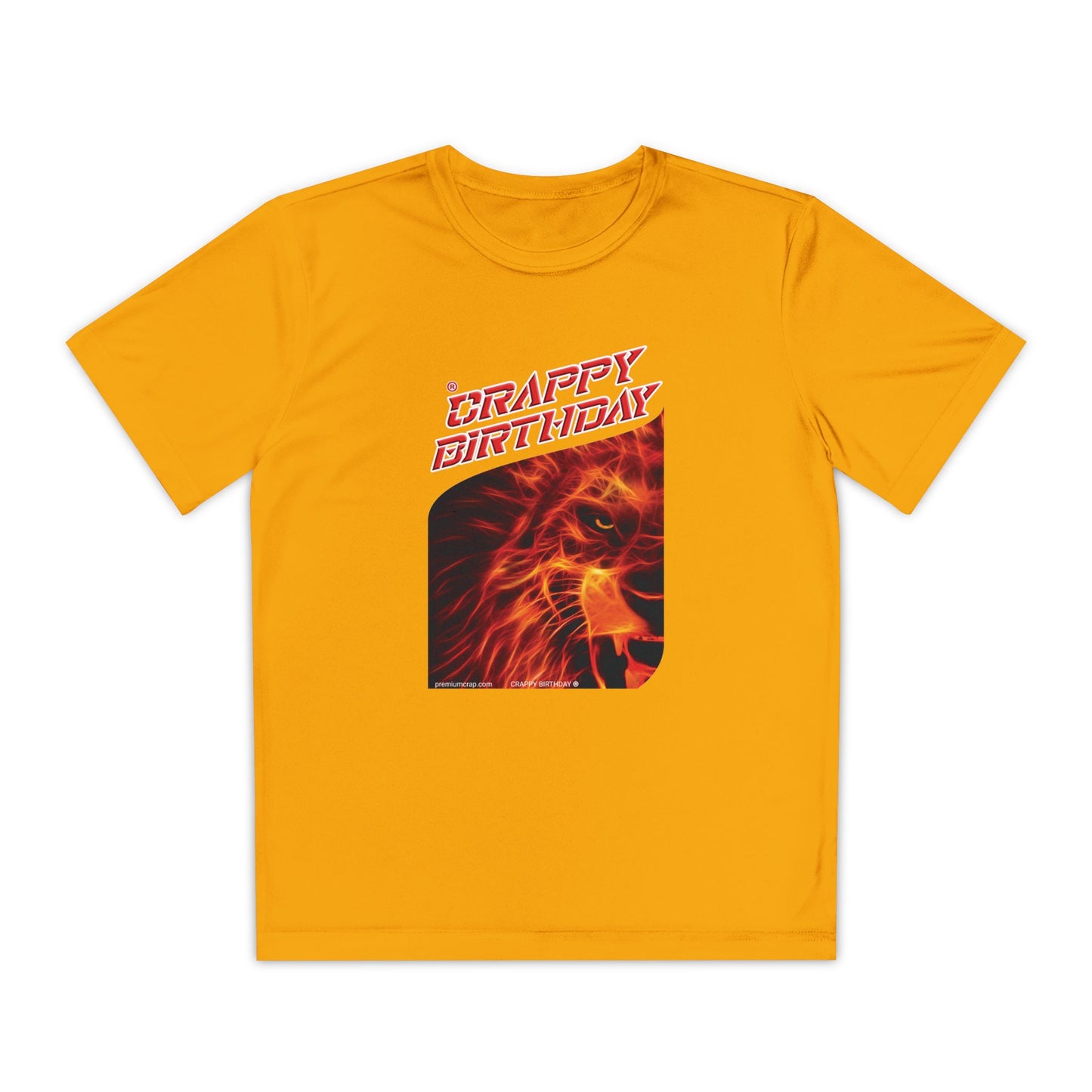 Crappy Birthday Youth Competitor Tee