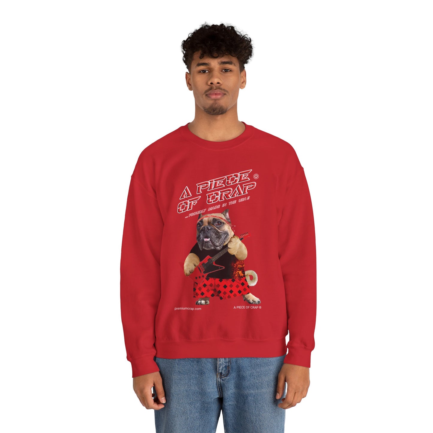 A Piece of Crap II Men's Heavy Blend Crewneck Sweatshirt