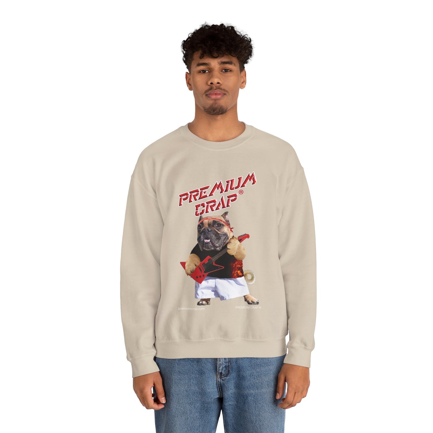 Premium Crap II Men's Heavy Blend Crewneck Sweatshirt